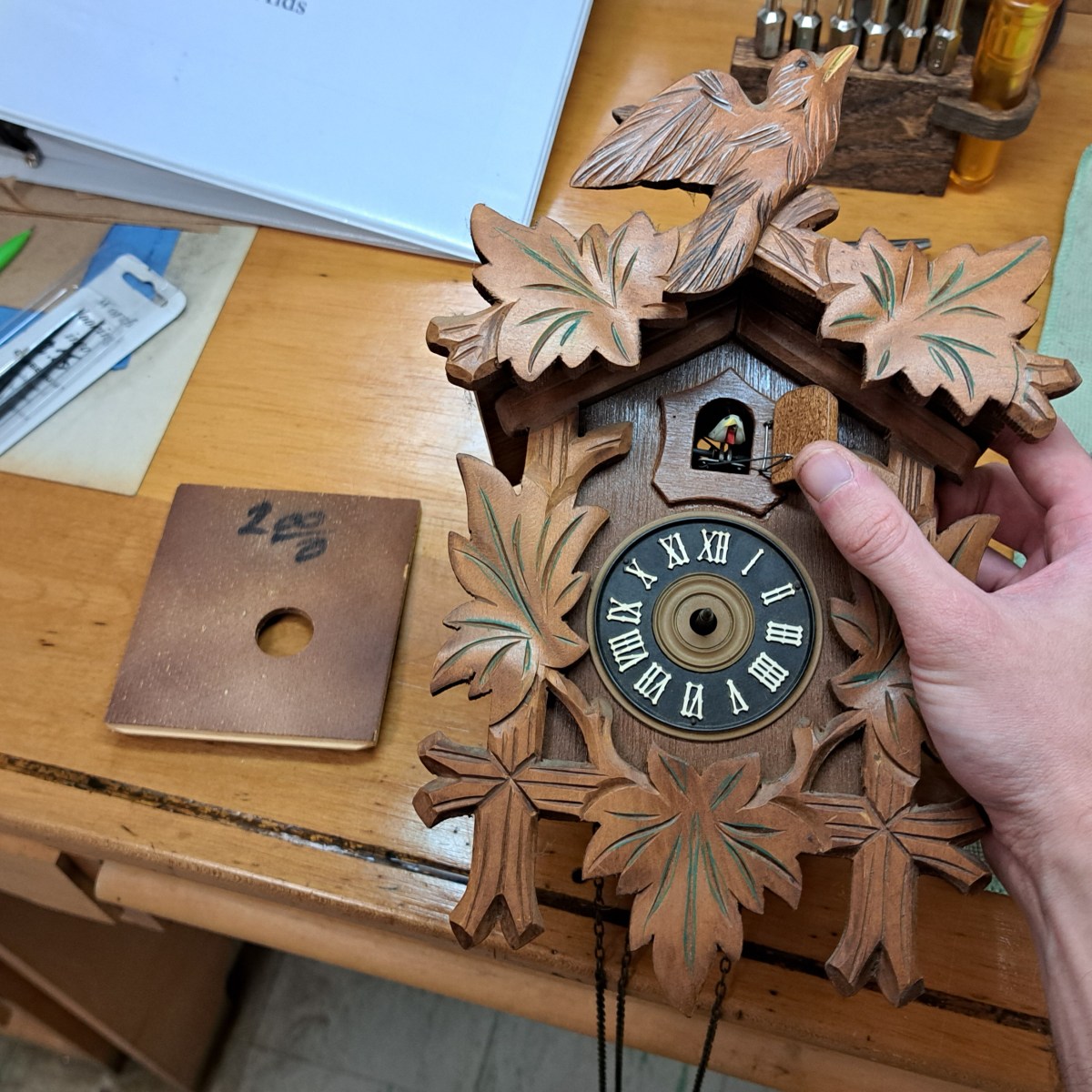 Cuckoo Clock: Cleaning and&nbsp;Servicing