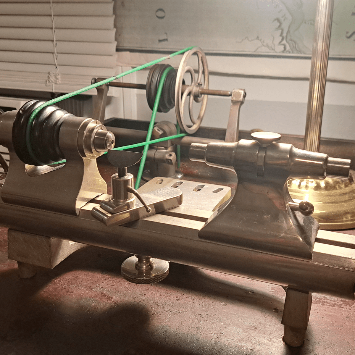 Treadle Powered Watchmakers Lathe; or Becoming a&nbsp;Cyborg