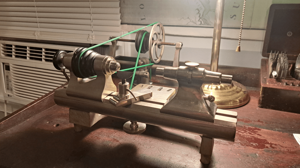 Treadle Powered Watchmakers Lathe; or Becoming a&nbsp;Cyborg