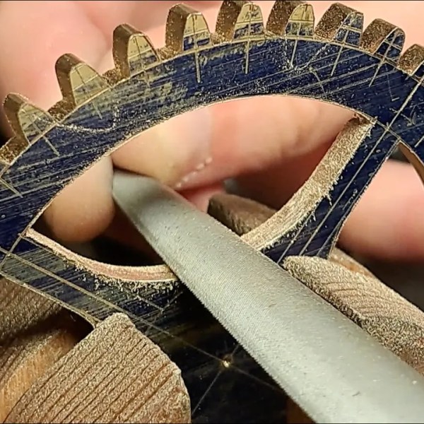 Cutting a Brass Gear by Hand (Without a Dividing&nbsp;Plate)
